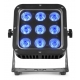 BeamZ StarColor72 LED Flood Light 9x 8W IP65 RGBW prožektorius