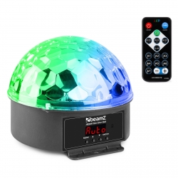 BeamZ JB90R Mini Star Ball DMX LED 9 Colours šviesos efektas