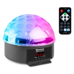 BeamZ JB60R Jelly Ball DMX LED 6 Colours šviesos efektas