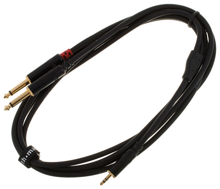 3.5 Stereo-2x6.3 Mono 1.5m HQ laidas CX86-1 - Magnetola.lt