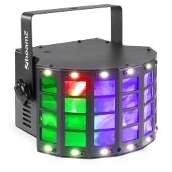 BeamZ DerbyStrobe LED with DMX šviesos efektas