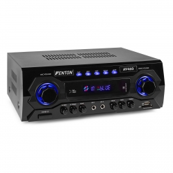 Fenton AV460 Karaoke garso stiprintuvas su multimedia grotuvu