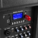 Vonyx SA500-BP nešiojama kolonėlė 12" su dviem bevieliais mikrofonais