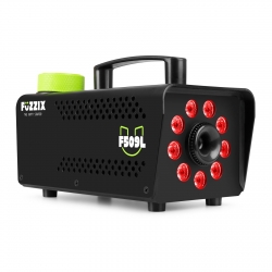 Fuzzix F509L dūmų mašina su belaidžiu valdikliu ir LED apšvietimu