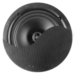 NCSS6B žemo profilio lubinis garsiakalbis 2-juostų 6.5" juodas