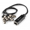 RJ45 - 4xXLR3F 0.7m laidas CX192