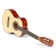 Max SoloArt Junior 3/4 klasikinė gitara naturalus medis - komplektas