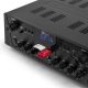 PV220BT 2-kanalų garso stiprintuvas 2x 100W su USB/BT/SD/FM