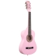 Max SoloArt Junior 1/4 klasikinė gitara rožinė - komplektas
