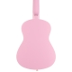Max SoloArt Junior 1/4 klasikinė gitara rožinė - komplektas