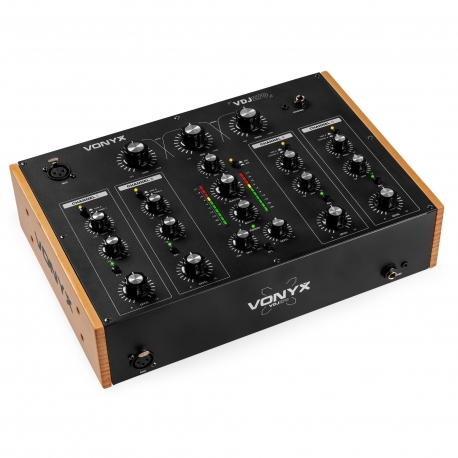 Vonyx VDJ270 DJ Rotary Mixer rotorinis mikšerinis pultas