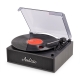 Audizio Reno Retro patefonas, juodas