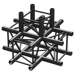 P30-C55 santvaros jungtis 5 krypčių juoda