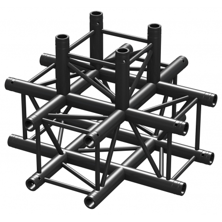 P30-C55 santvaros jungtis 5 krypčių juoda