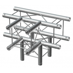 P24-T42 Deco 4 krypčių T formos santvara