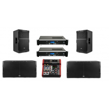 PDY garso sistema 2500W RMS