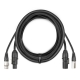 CX07-5 Combi Cable Powerconnector TR - XLR M / Powerconnector TR - XLR F 5m