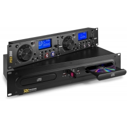 Power Dynamics PDX350 dvigubas CD/MP3/USB grotuvas