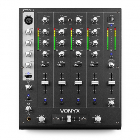 Vonyx STM-7010 DJ mikšeris, 4 kanalų, USB