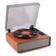 Audizio Laredo Premium patefonas, tamsus medis