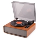 Audizio Laredo Premium patefonas, tamsus medis