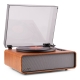 Audizio Laredo Premium patefonas, tamsus medis