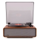 Audizio Laredo Premium patefonas, tamsus medis