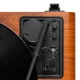 Audizio Laredo Premium patefonas, tamsus medis