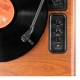 Audizio Laredo Premium patefonas, tamsus medis