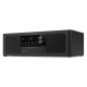 Audizio Lunata Premium muzikinis centras CD/DAB+/FM/USB/BT juodas