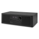 Audizio Lunata Premium muzikinis centras CD/DAB+/FM/USB/BT juodas