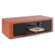 Audizio Lunata Premium muzikinis centras CD/DAB+/FM/USB/BT vyšnios medienos