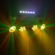 BeamZ CLS Party Bar NesoUV šviesos efektų rinkinys su 2x Jelly Moon, 2xPAR ir UV/Stroboskopu