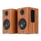 Audizio BS15 aktyvios lentyninės kolonėlės 60W BT tamsus medis