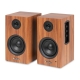 Audizio BS15 aktyvios lentyninės kolonėlės 60W BT tamsus medis