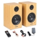 Audizio BS15 aktyvios lentyninės kolonėlės 60W BT, šviesus medis