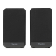 Audizio BS10 aktyvios lentyninės kolonėlės 80W BT, juodos