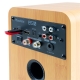 Audizio BS10 aktyvios lentyninės kolonėlės 80W BT, šviesus medis