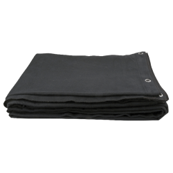 MOLTON160 scenos užuolaida 300 x 300cm juoda