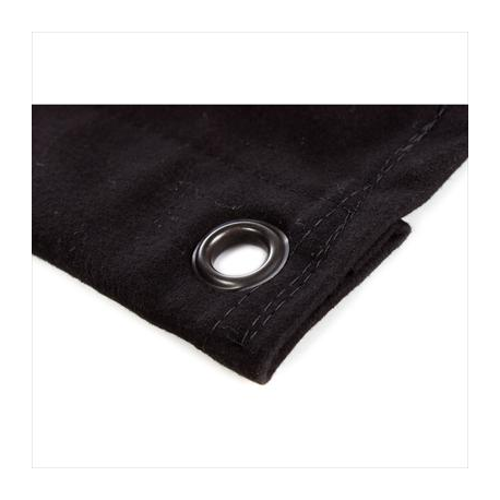 MOLTON500 300 x 500 cm akustinės užuolaidos juodos