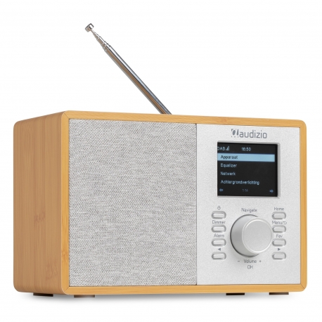 Audizio Cosa internetinis radijas su DAB+/FM, šviesus medis