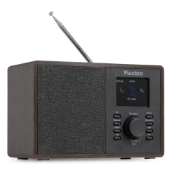 Audizio Cosa internetinis radijas su DAB+/FM, tamsus medis