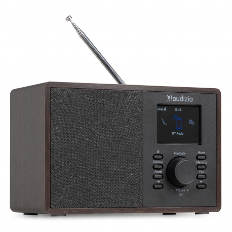Audizio Cosa internetinis radijas su DAB+/FM, tamsus medis