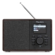 Audizio Cosa internetinis radijas su DAB+/FM, tamsus medis