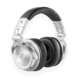 Vonyx HDX200SB Premium DJ ausinės, sidabrinės