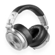 Vonyx HDX200SB Premium DJ ausinės, sidabrinės