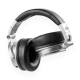 Vonyx HDX200SB Premium DJ ausinės, sidabrinės