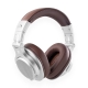 Vonyx HDX120WSN belaidės BT DJ ausinės, sidabrinės