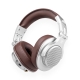 Vonyx HDX120WSN belaidės BT DJ ausinės, sidabrinės