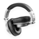 Vonyx HDX120SB DJ ausinės, sidabrinės